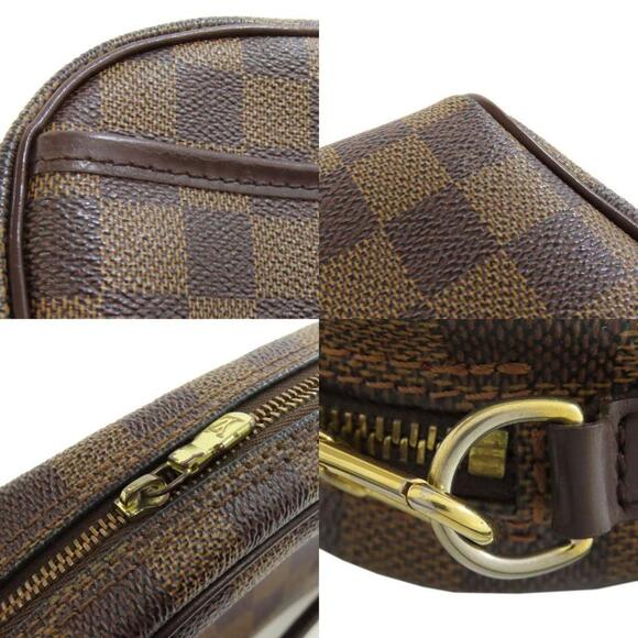 LOUIS VUITTON Brown Damier Canvas Pochette Shoulder Bag - Picture 8 of 11